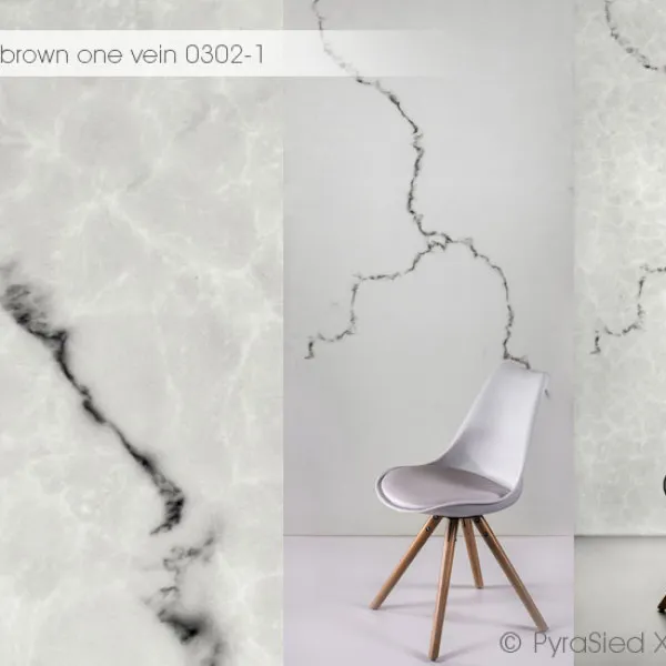 Faux TS Alabaster one vein 0302-1