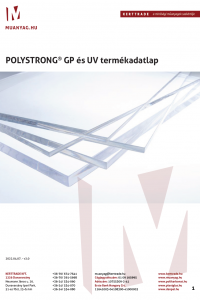 Polystrong GP és UV termékadatlap
