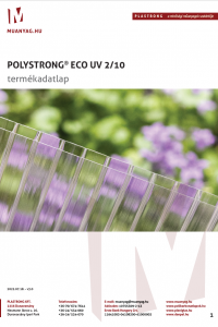 Polystrong ECO UV termékadatlap