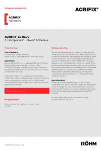 ACRIFIX® 1S 0109 datasheet