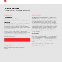 ACRIFIX® 1S 0109 datasheet
