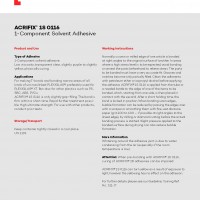 ACRIFIX® 1S 0116 datasheet