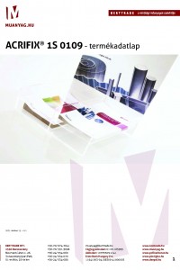 Acrifix 1S 0109 termékadatlap