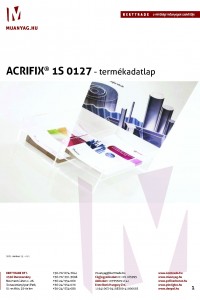 Acrifix 1S 0127 termékadatlap