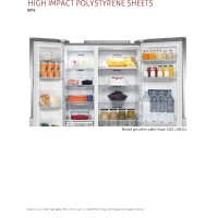 HIGH IMPACT POLYSTYRENE SHEETS PRICE LIST