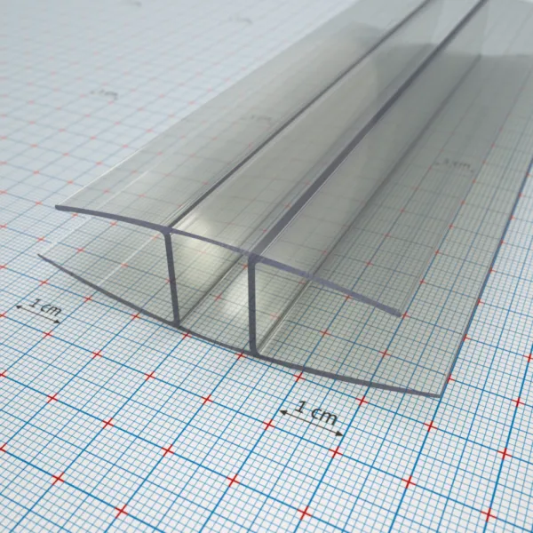Polycarbonate H profile 16 mm