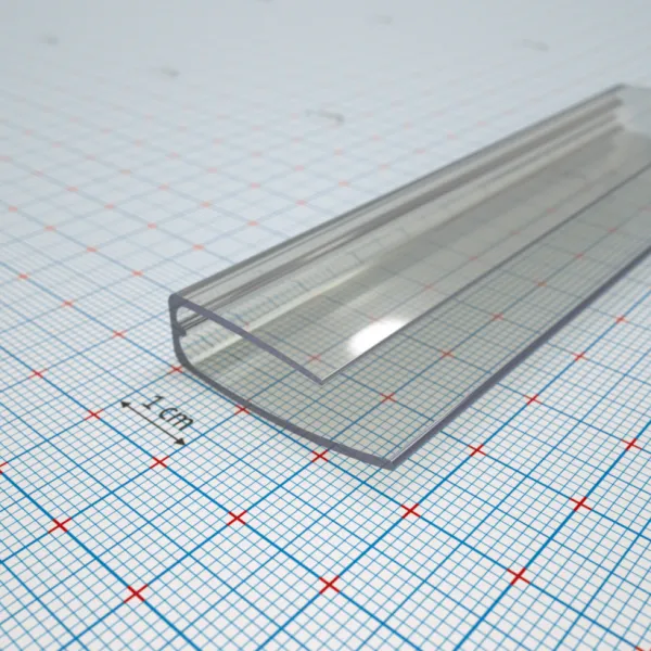 Polycarbonate U profile 6 mm