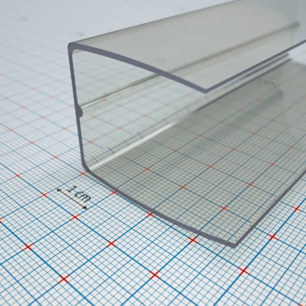 Polycarbonate U profile 25 mm