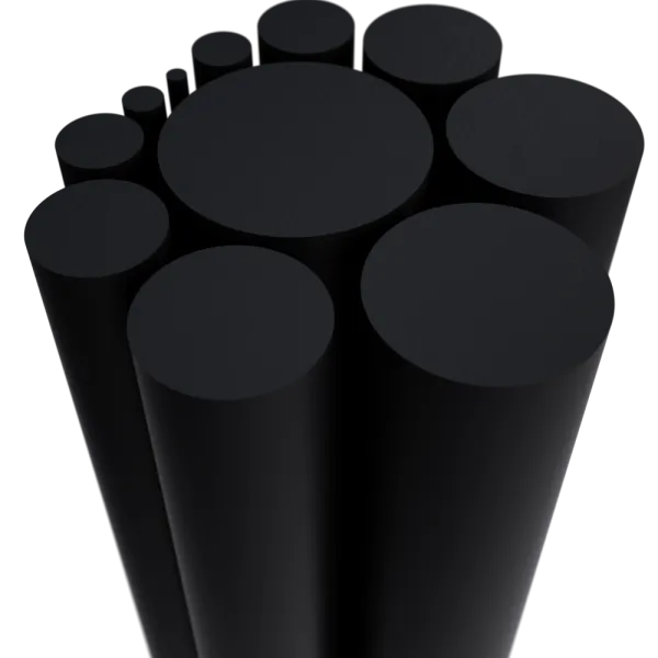 PE1000 (PE-UHMW) rod, black