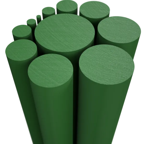 PE1000 (PE-UHMW) rod, green