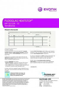 Plexiglas S4P 32 Heatstop termékadatlap