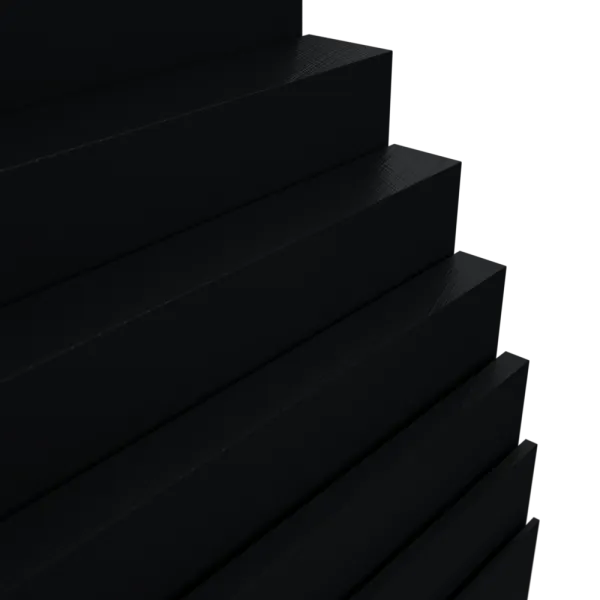 POM-C sheet, black