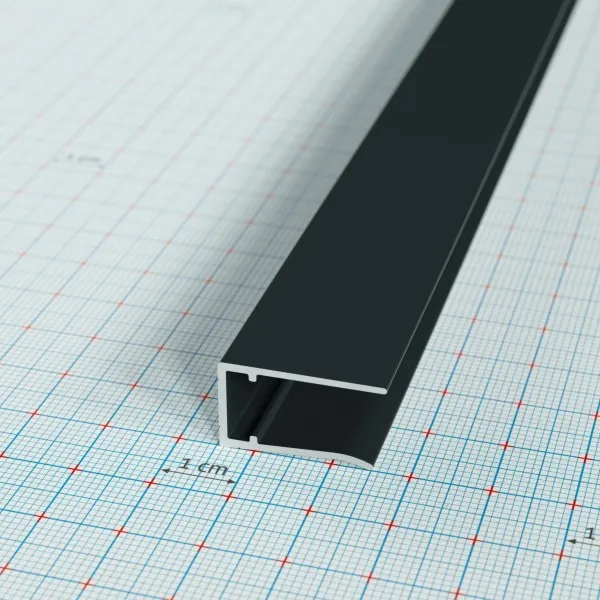 PolyfiX U10 closure profile anthracite (RAL7016) / 6320