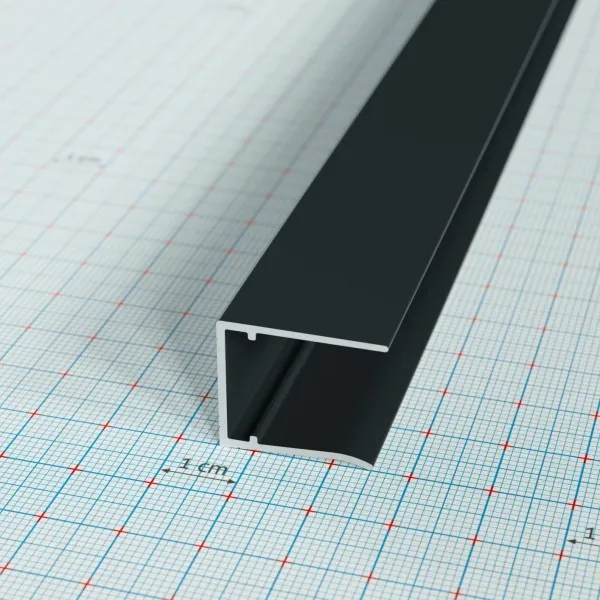 PolyfiX U16 closure profile anthracite (RAL7016) / 6320